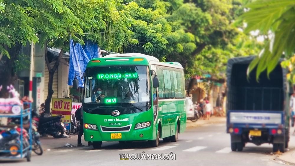 Lịch Xe Buýt Quảng Ngãi Ba Tơ